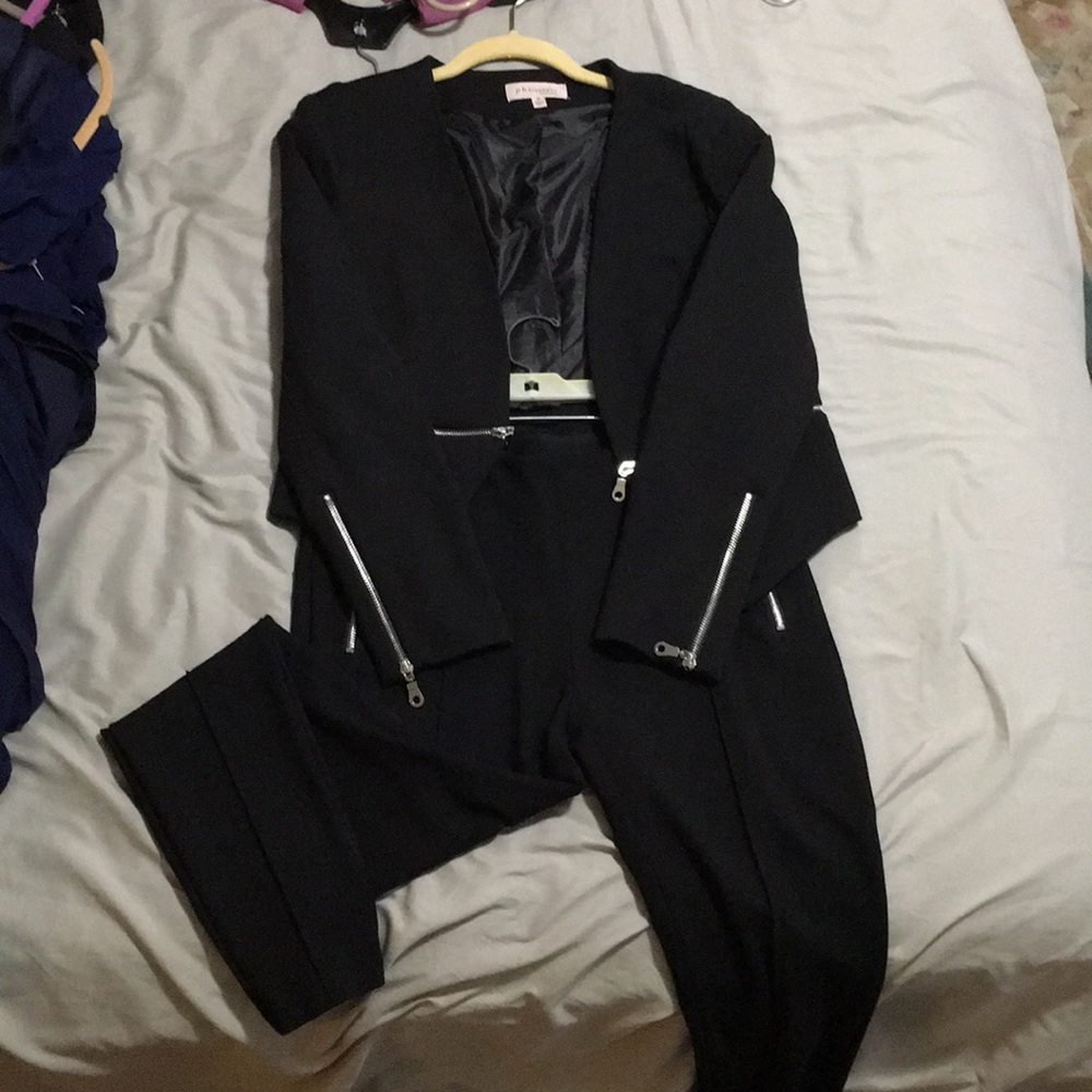 Pant trousers and philosophy jacket combo